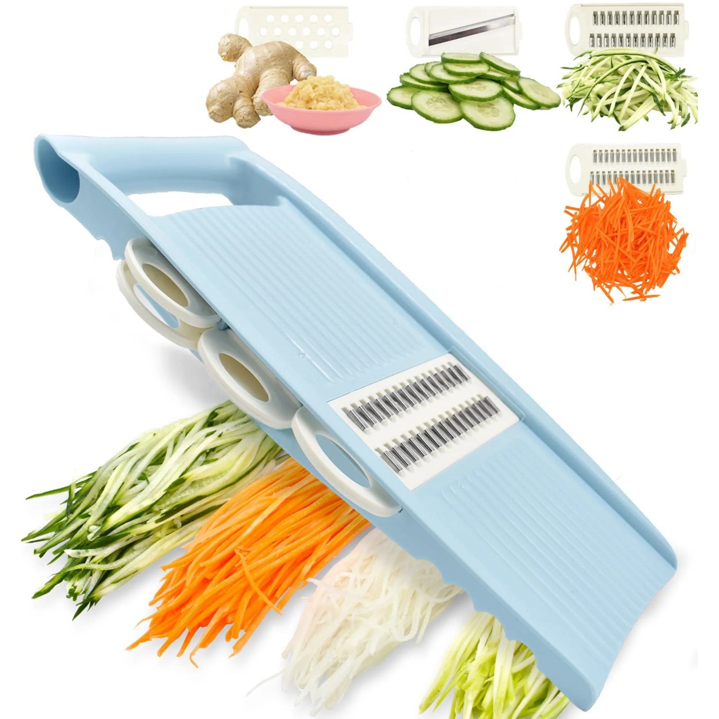 5-in-1 Vegetable Fruit Slicer & Grater