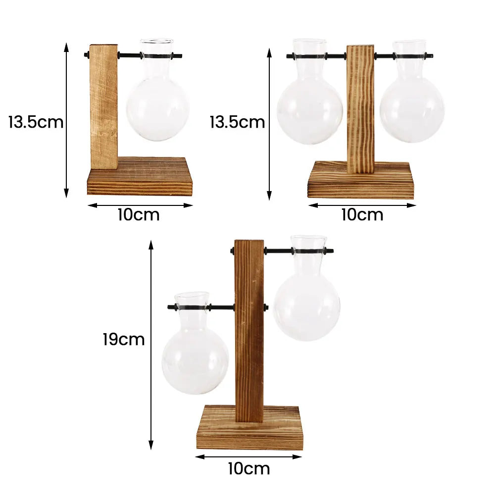Glass Propagation Vase Stand