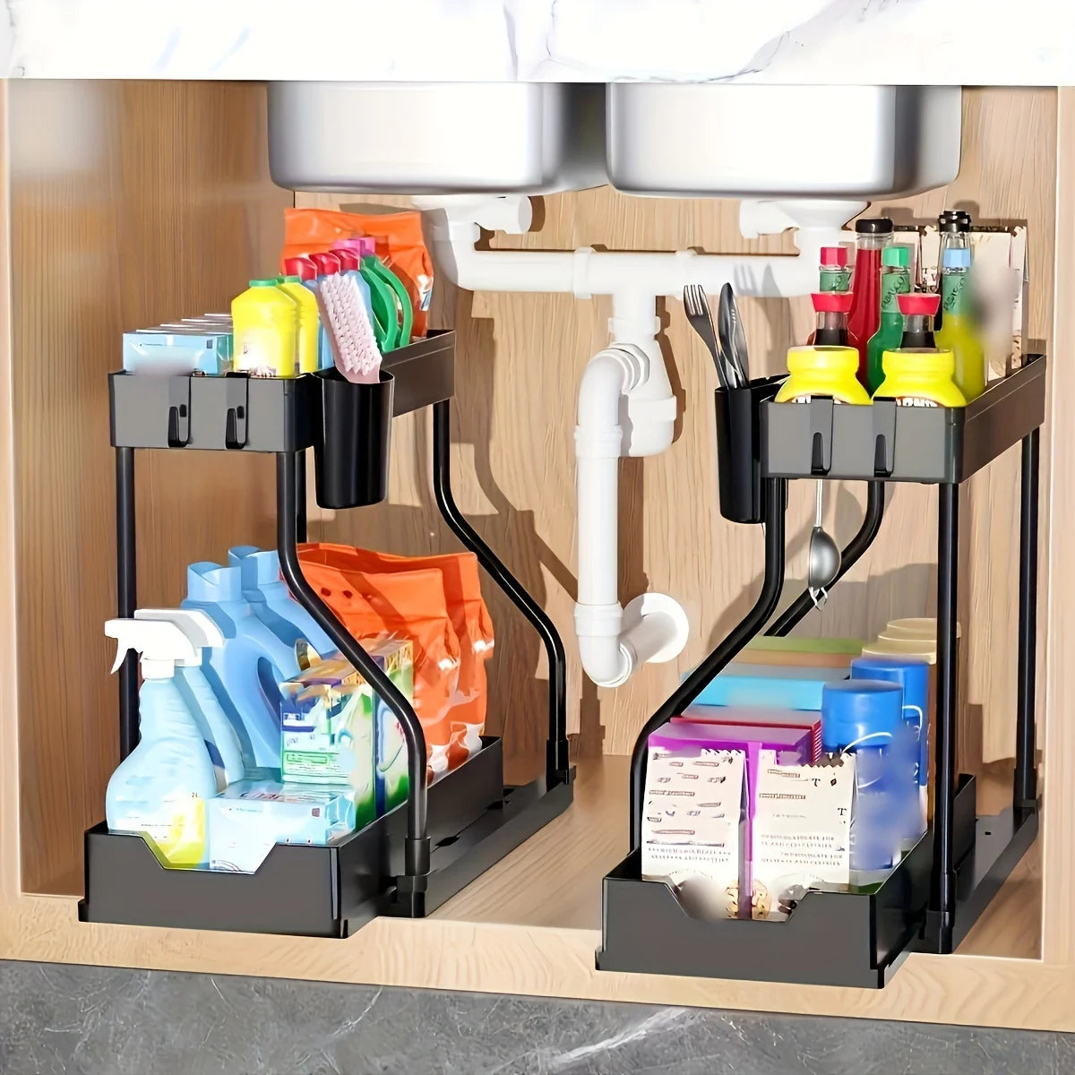 Under Sink Pull-Out Organizer