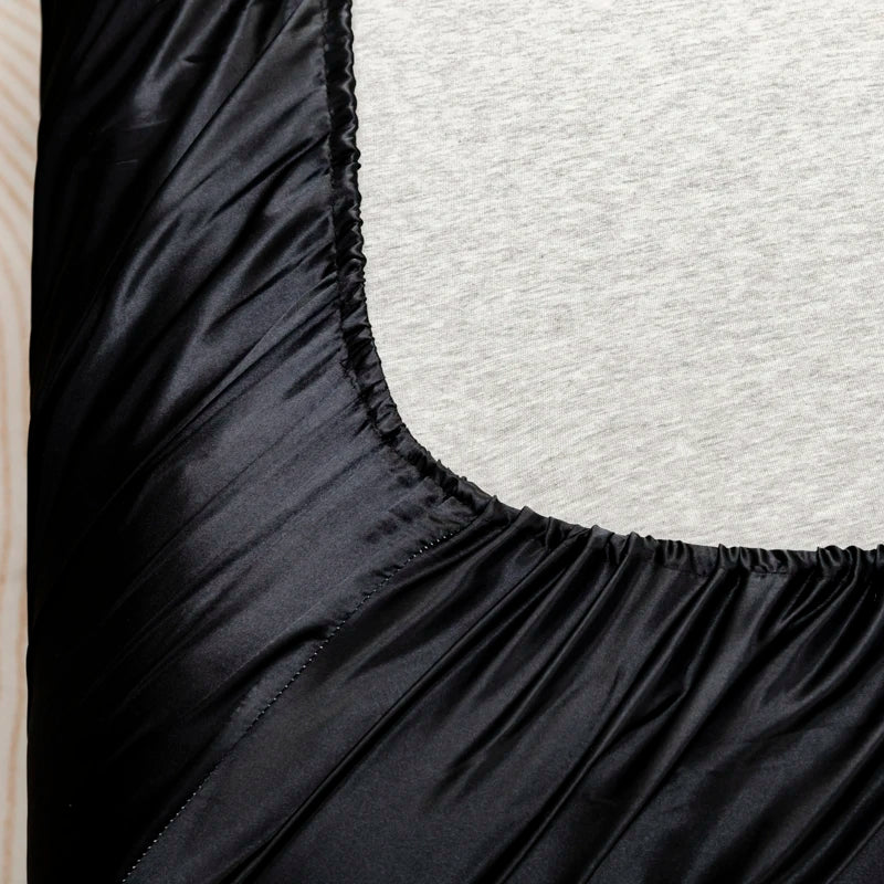 Satin Fitted Bed Sheet (No Pillowcase)