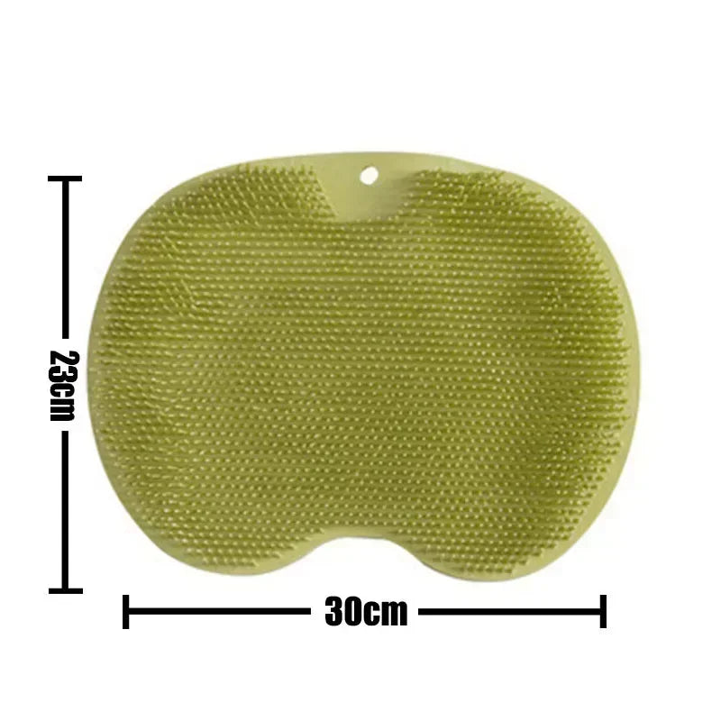 Silicone Rub Scrubber Shower Brush