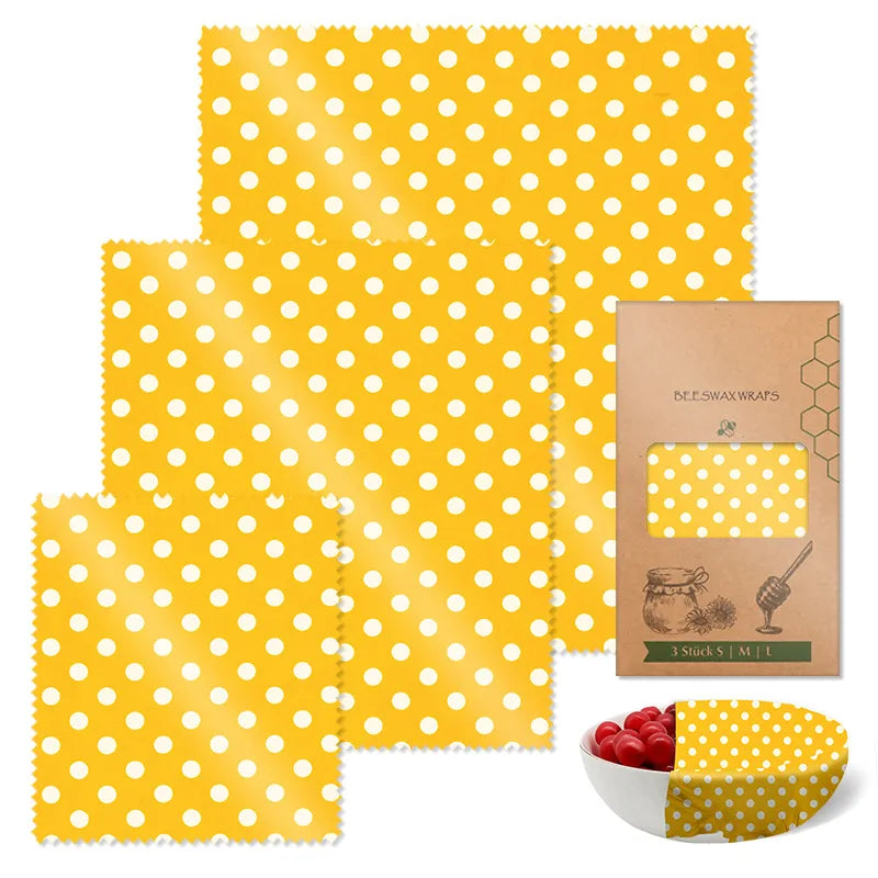 Reusable Beeswax Food Wraps