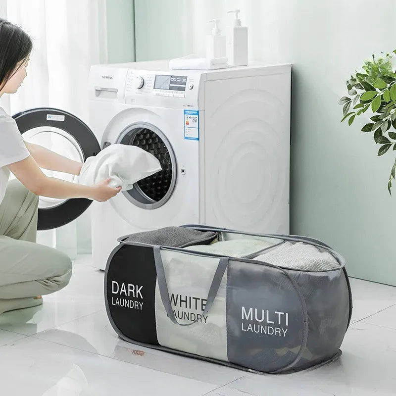 Foldable Laundry Sorting Basket