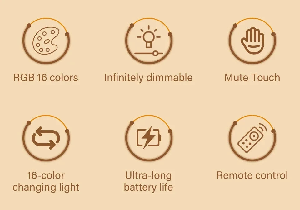 Rechargeable Touch Night Lamp