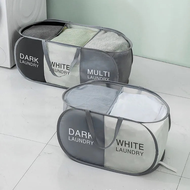 Foldable Laundry Sorting Basket