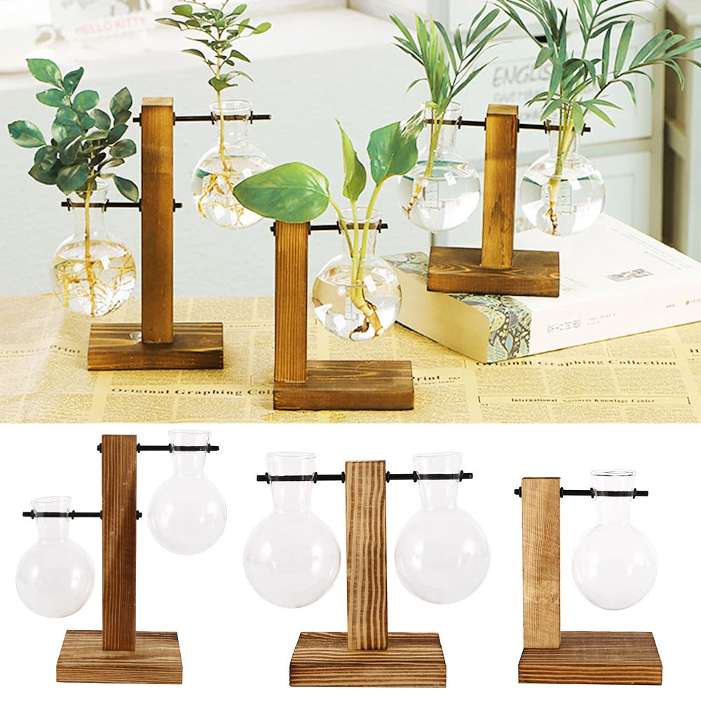 Glass Propagation Vase Stand