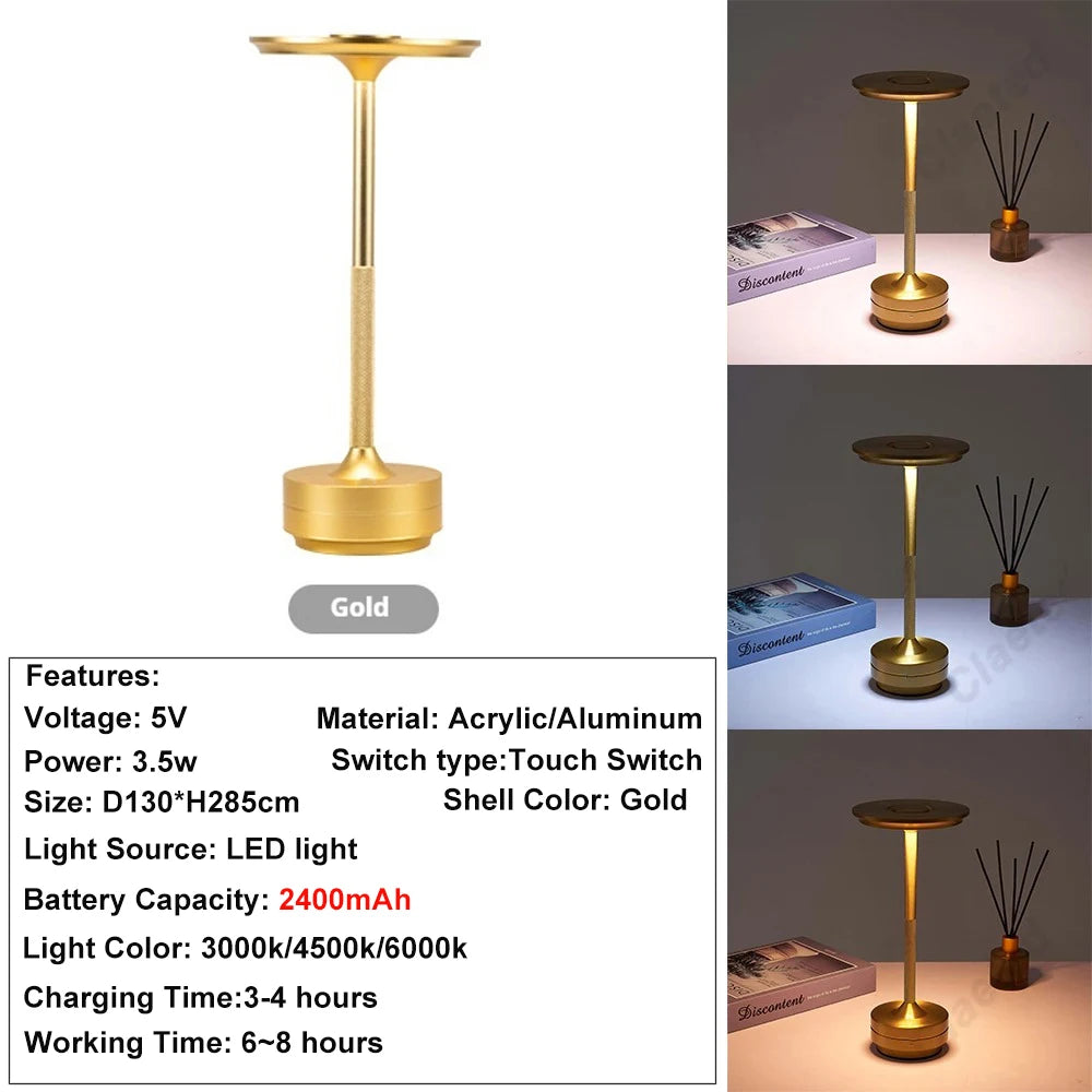 Wireless Touch Table Lamp