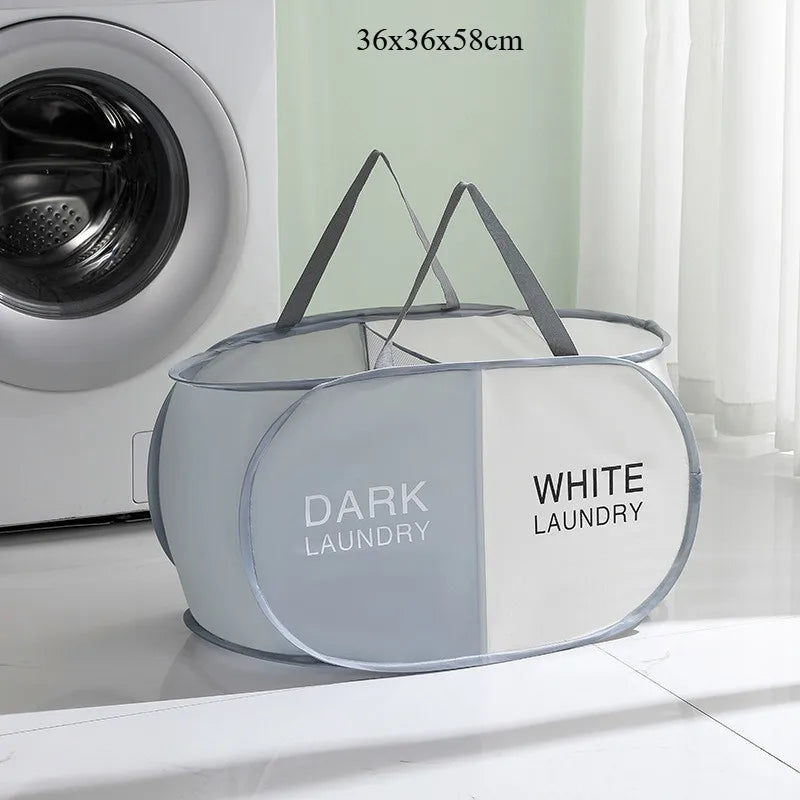Foldable Laundry Sorting Basket