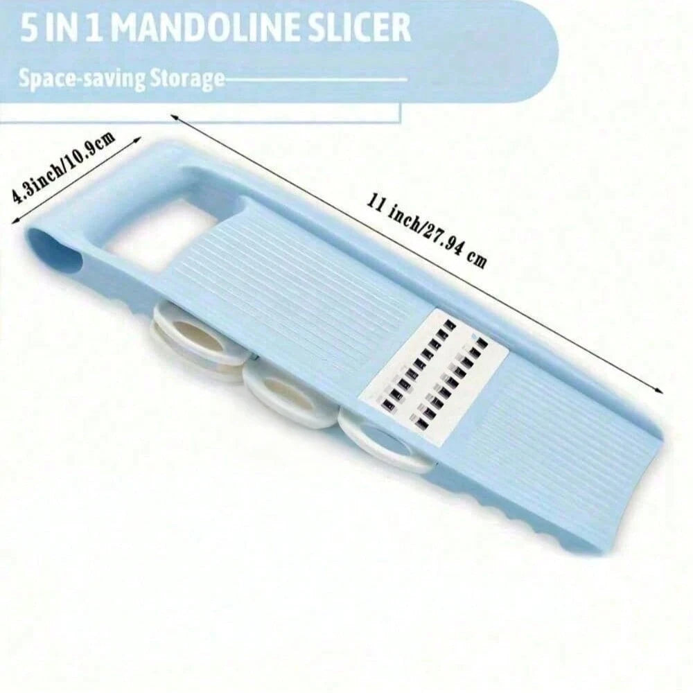 5-in-1 Vegetable Fruit Slicer & Grater
