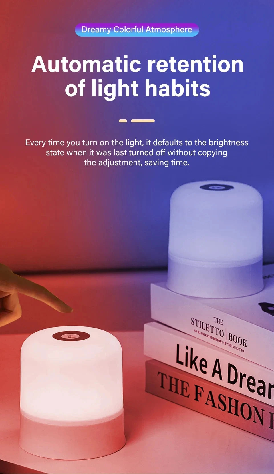 Rechargeable Touch Night Lamp
