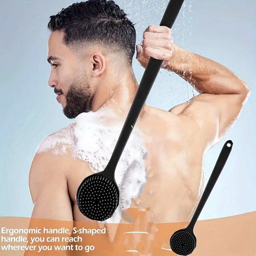 Long Handle Silicone Back Scrubber