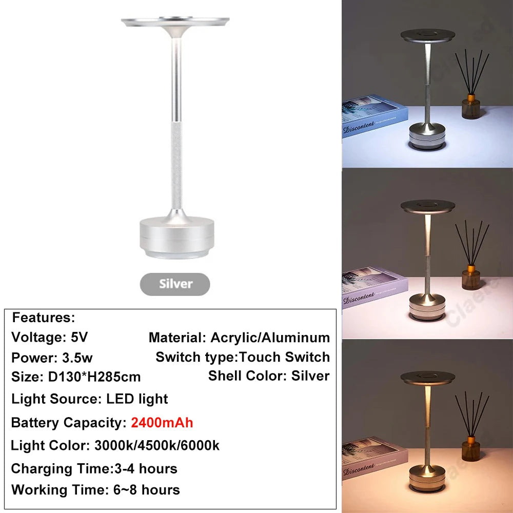 Wireless Touch Table Lamp