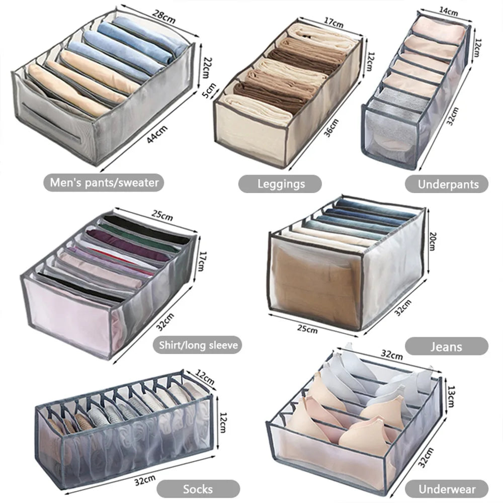 Foldable Clothing Drawer Organizer