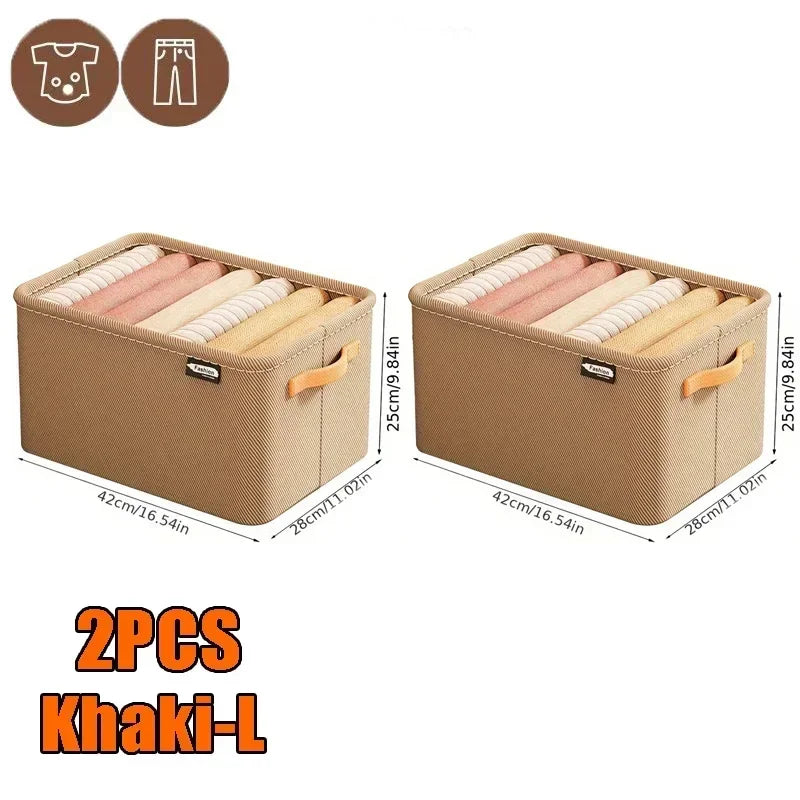 Foldable Closet Organizer Boxes
