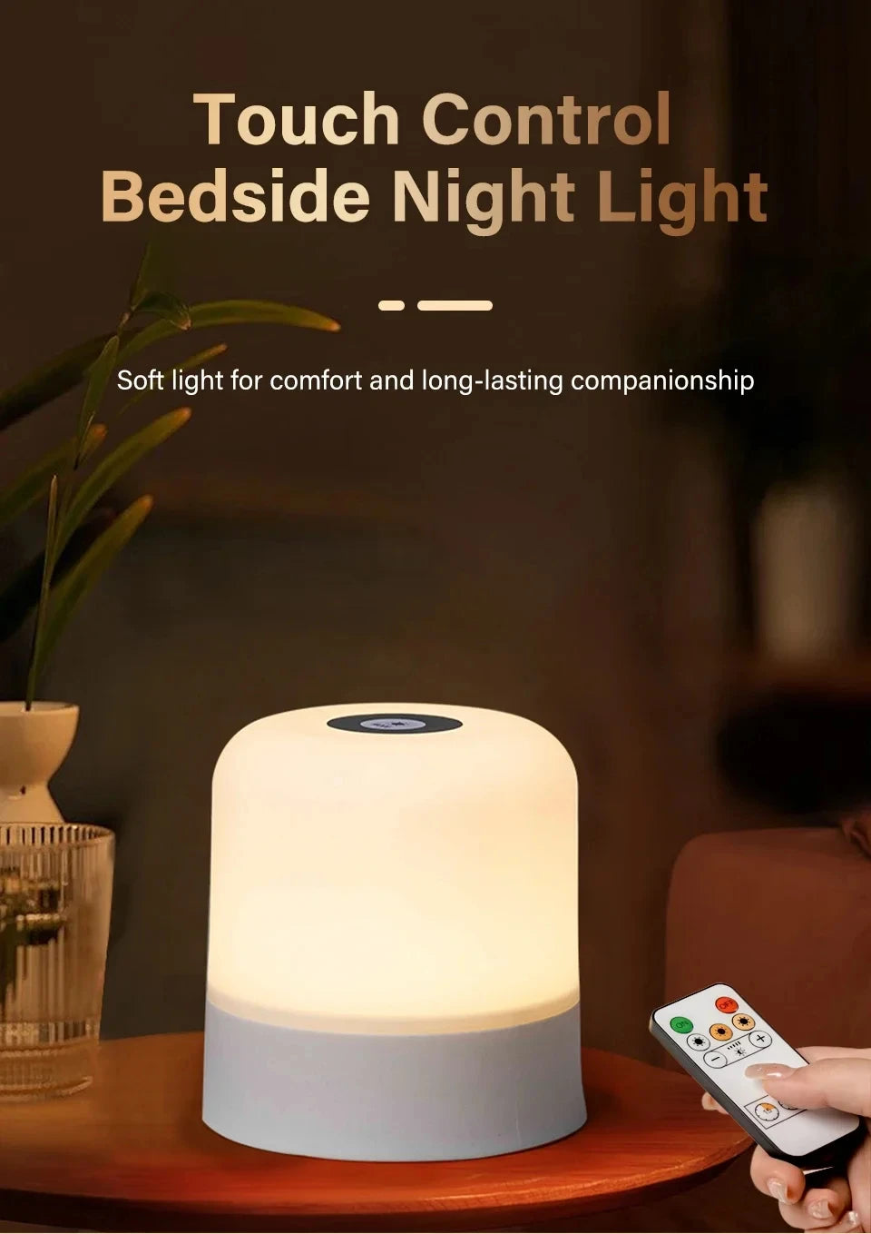 Rechargeable Touch Night Lamp