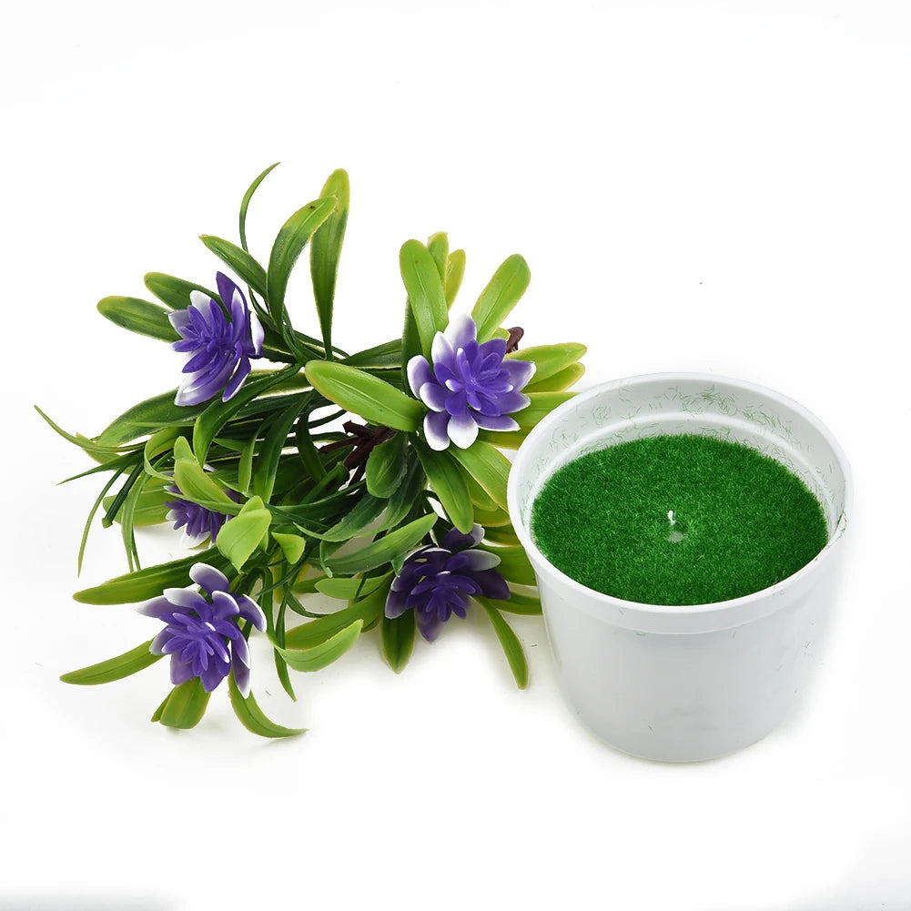 Mini Artificial Flower Pot