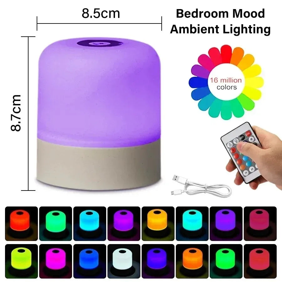 Dimmable Touch Bedside Lamp