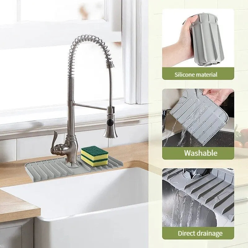 Silicone Faucet Splash Mat