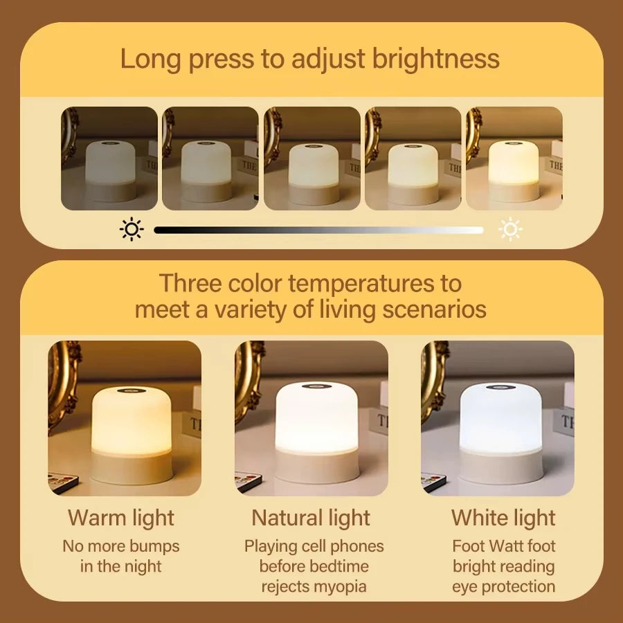 Rechargeable Touch Night Lamp