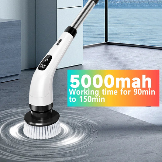 Cordless Electric Spin Scrubber