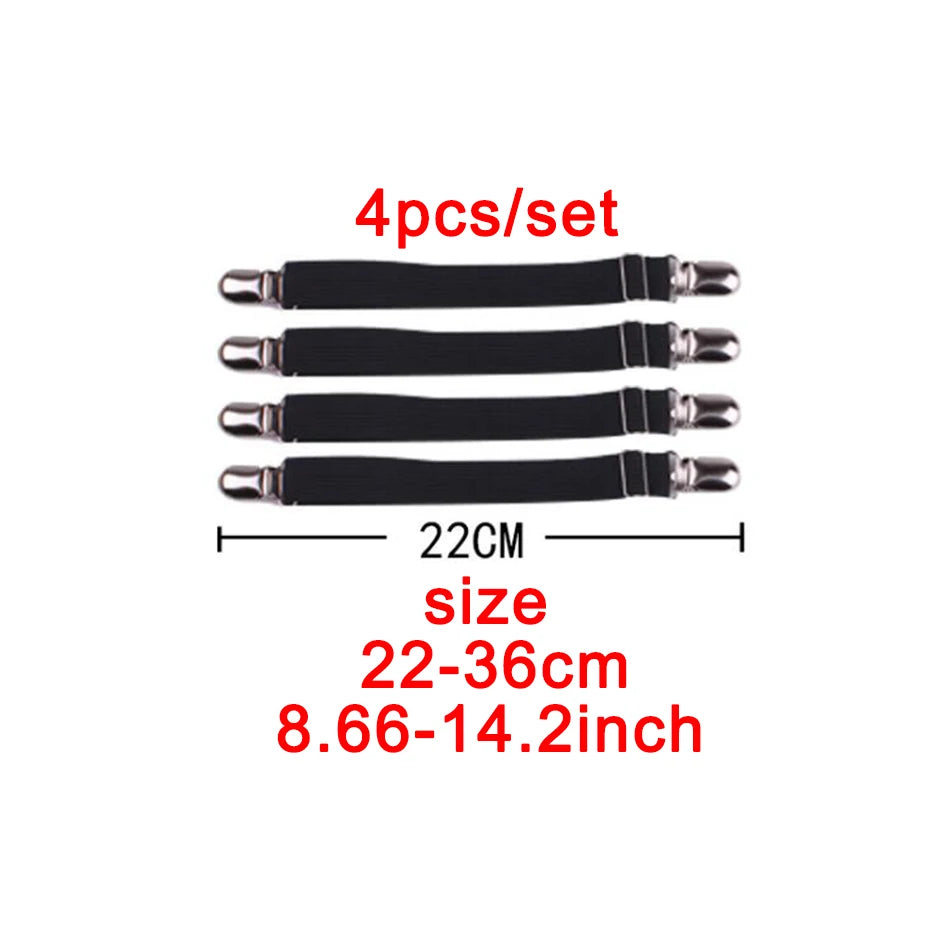 Adjustable Bed Sheet Fasteners