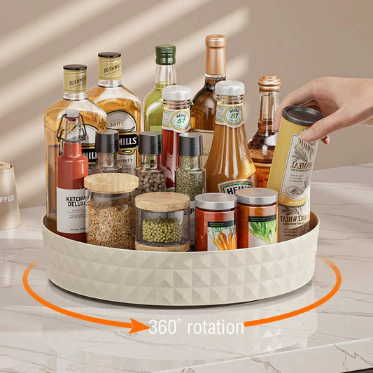 Rotating Spice Rack Organizer