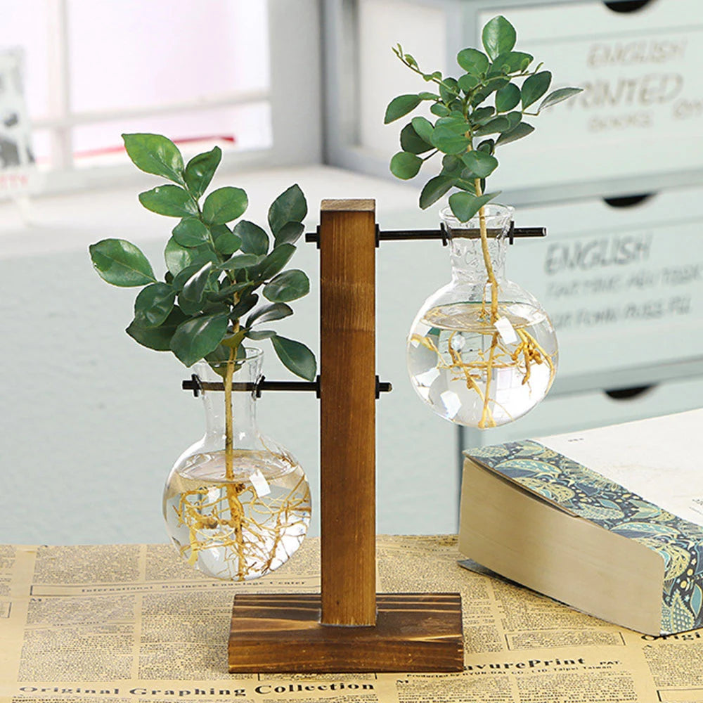 Glass Propagation Vase Stand