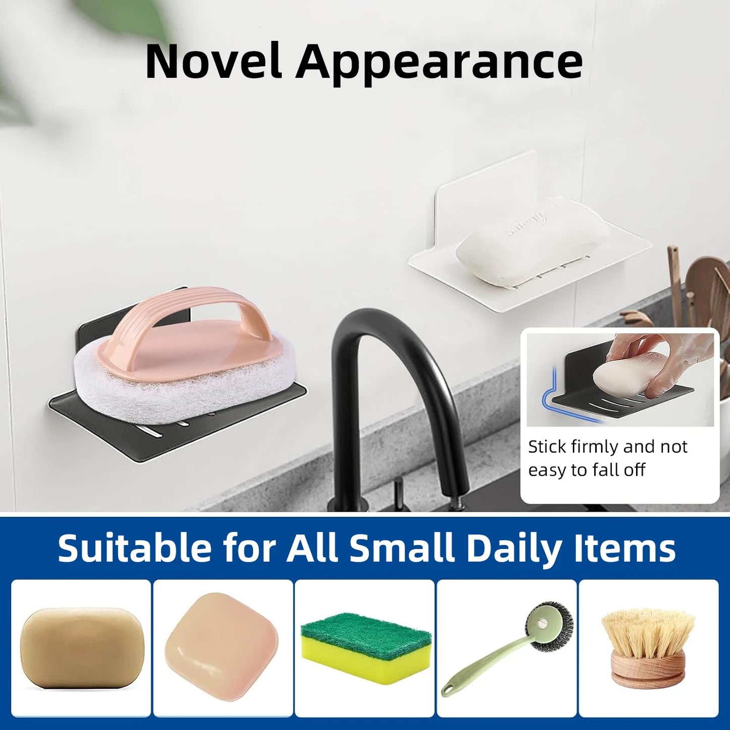 Self-Draining Soap Holder