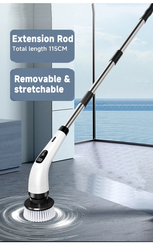 Cordless Electric Spin Scrubber
