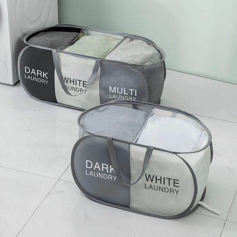 Foldable Laundry Sorting Basket