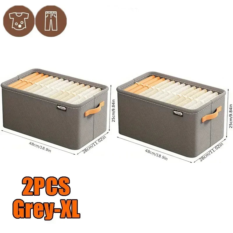 Foldable Closet Organizer Boxes