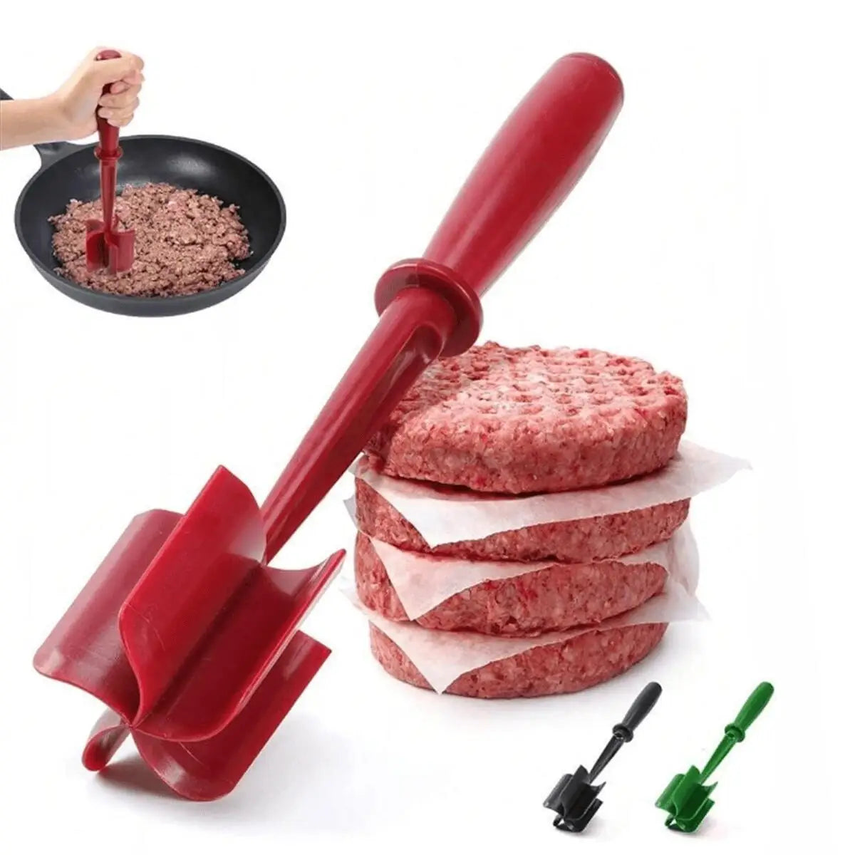 Heat-Resistant Meat Chopper & Masher